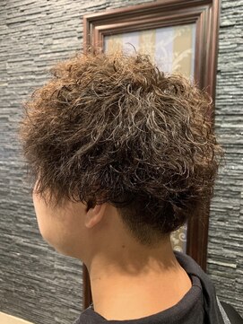 プレミアムバーバー 赤坂店(PREMIUM BARBER produce by HIRO GINZA) ツイストスパイラルパーマ【ヒロ銀座】赤坂/バーバー/パーマ