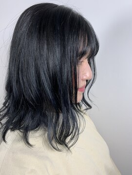 アカ(ACA) インディゴグレーで黒髪でも透明感抜群☆大島侑也‘