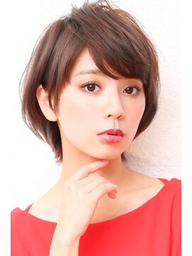 モニカ 西宮北口(Monica) 前下がりボブ・ 内巻きワンカール・ ボブショート・暗髪