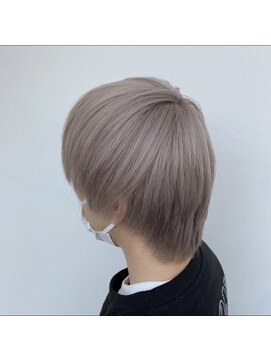 サロンドミルク 溝の口店(salon de MiLK) ホワイトブロンドカラー♪