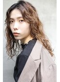 なみなみウェーブほつれウェーブ●20代30代パーマ
