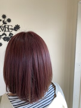 スパイスシー(spice_c) ピンクレッドブラウン