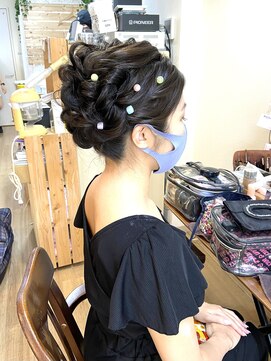 ロカット サロン(Roquat Salon) 着物アップスタイル【ヘアアレンジ/浴衣/立川/八王子/国分寺】