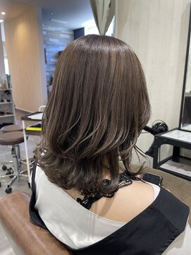 アプシー 三木店(Apsee) くびれヘアー×グレージュ