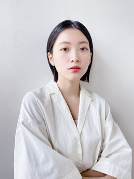 ファンナギンザ(FaNNa ginza) スッキリ大人見えプツッとボブ[銀座][小顔][パーソナル診断]