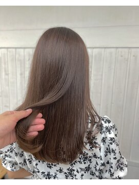 ネウィ 八王子(newi) 髪質改善レイヤー大人可愛い20代30代40代黒髪ストレート暗髪