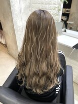 ニノ(nino) 【NINO】ナチュラルミルクティーバレイヤージュ