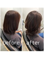 スピカ(SPICA)&nbsp;【ケアカラーコース】お客様施術事例