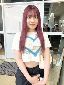 クリアーオブヘアー 池下店(clear OF HAIR) パープルピンク