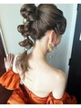 ミッグ(myg) ブライダルのヘアメイクも出張でさせてもらってます☆