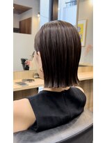 ヘアクリエイト ギブ(hair create Give)&nbsp;ぱっつん外はねボブ