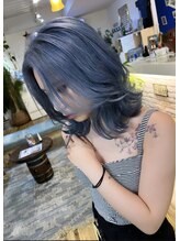 リアン(Lien) ブルーシルバーレイヤー