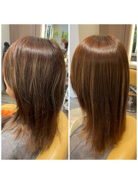 アロン(Allons Ginza) 【髪質改善シルクストレート】