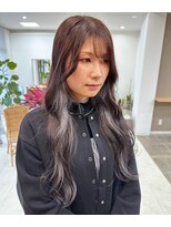 シンス(Since)&nbsp;インナーカラー/グレージュ/小顔/レイヤーロング/大重有輝弥