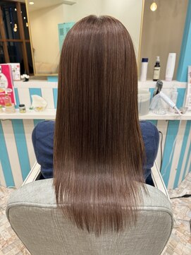 ソラ(SORA) ロングの憧れ♪毛先まで潤うツヤサラ♪《髪質改善美髪縮毛矯正》