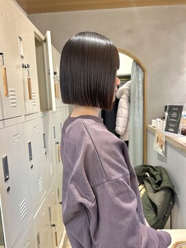 ロンドアジュール 横浜(Lond azur) ★縮毛矯正で叶えるタッセルボブ！横浜ボブ！縮毛矯正！髪質改善
