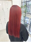 JILL STUDIO ハイトーンレッドカラー/推しカラー/派手髪/暖色系