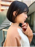 切りっぱなしボブ/デザインカラー/インナーカラー[池袋駅]