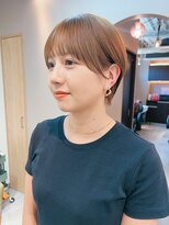 シビバイレボ(CIBI by revo)&nbsp;地毛風カラー/ナチュラルレイヤーカット/ショートボブ[船橋]