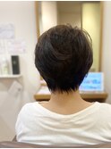 30代40代50代/大人ショートショート/簡単スタイリングヘア