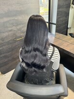 ワン バイ ジエクト(One by The Ect)&nbsp;大人可愛い10代20代透明感カラーブルーブラック髪質改善