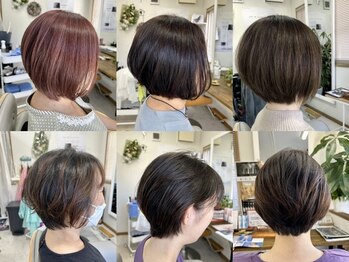 ベル(Belle)の写真/美容師歴35年以上のベテランスタイリストが、高いカット技術が必要なショートも理想以上の仕上がりに。