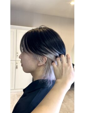 イーエス(E.S) ☆反対色で派手髪インナーカラー☆