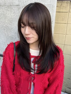 ノラジャーニー(NORA Journey) 【上田】レイヤーカット/透明感カラー/顔まわりカット