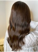 髪質改善＊ロングレイヤーグレーベージュ＊美髪【Zina船橋】