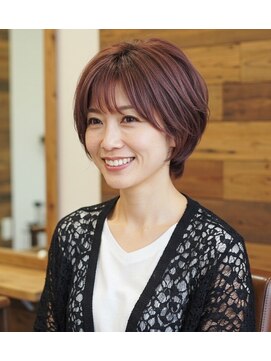 クロム 狭山ヶ丘店(CHROM) 綺麗めショート20代30代40代髪質改善白髪染め狭山ヶ丘駅