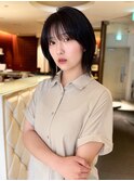 ナチュラルレイヤーボブ◎