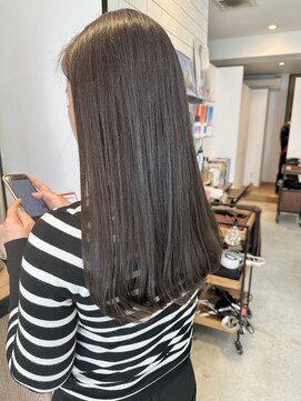 リプ(Lipu) うるつやヘア 脱白髪染めカラー 暗髪透明感カラー