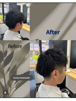 ルシアス(Luciaz)&nbsp;ツーブロック×ショート