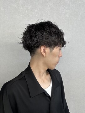 コードバイケンジ 戸塚(CODE by KENJE) 色気マッシュ×大人シャドウパーマ