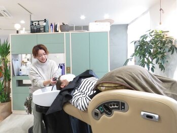 コタコット(cote a cote)の写真/全てのヘアメニューにヘッドスパ&超音波ケア&ナノマイクロバブル付き☆見た目だけでなく"真の美しさ"を◇