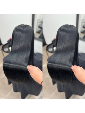 アマテラスゼロ 新宿(AMATELAS zero) ブルーブラック×艶髪