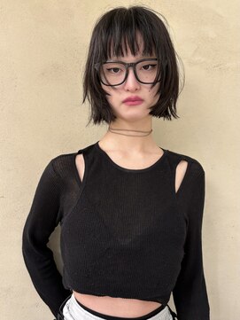 ルノ(RUNO) ショート・ボブレイヤー/レイヤーカット/顔周りレイヤー/20代