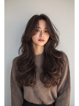 レイヤーカット/韓国風レイヤー/ハッシュカット