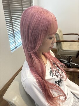 グレイスヘアーラン(grace hair Lan) ＊透明感ピンク＊