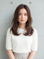 フルショウ 苦楽園店(FURUSHO)&nbsp;韓国巻き/バタフライレイヤーカット/ココアブラウン