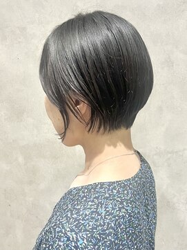 エンクス 天王町店(enx) 着物ヘア/ダークアッシュ/ミディアムレイヤーカット/鶴ヶ峰