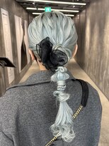 ピークアブー 原宿ハラカド(PEEK-A-BOO)&nbsp;ヘアセット お呼ばれヘア イベントヘア タイトポニー タイトヘア