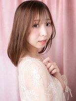 カバーヘア ブリス 大宮西口(COVER HAIR bliss)&nbsp;ピンクベージュ大人美人艶感ストレートミディアムX大宮20代30代