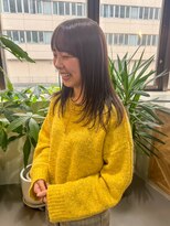 クリック(Click) 着物ヘア/大人ガーリー/ダークアッシュ/似合わせカット/小倉