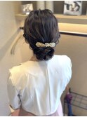 シニヨン/ヘアセット