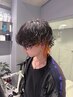 【菜々指名メンズ限定】メンズカット+パーマ+眉毛カット ¥15,400→¥13,200
