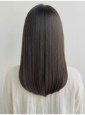 髪質改善アッシュベージュ透明感軽やか夏カラー大人可愛い