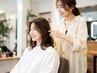 【7・8月限定EMI】似合わせカット+カラー+Tr+朝5分スタイリングレッスン♪
