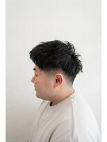 エクラート メン 仙台(ECLART men.)&nbsp;ECLART.men/ソフトツイスト/スキンフェード/アップバング