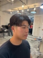ヘアリゾートエーアイ 浅草店(hair resort Ai)&nbsp;ナチュラルセンターパート/メンズ/浅草/浅草駅